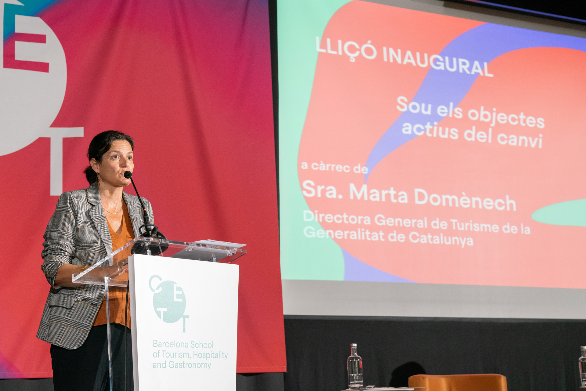 Fotografia de: Les bones perspectives de futur per al turisme centren la inauguració del curs acadèmic del CETT-UB | CETT